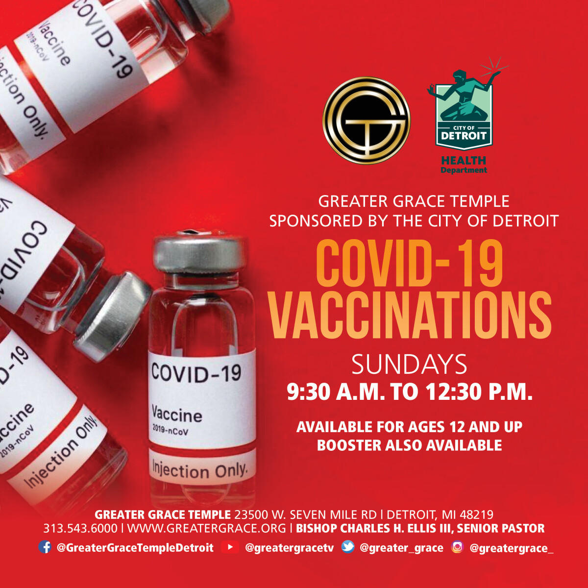 Covid-19 Vaccinations At Greater Grace